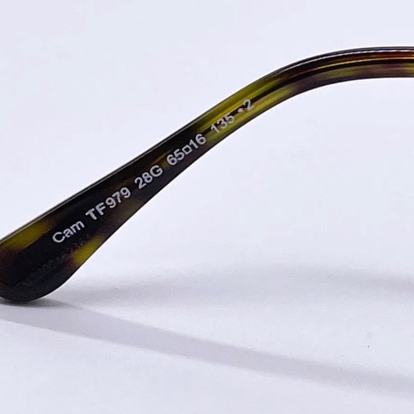 NEW TOM FORD TF979 28G UNISEX GOLD METAL SUNGLASSES TOM FORD FT0979 - Picture 10 of 12